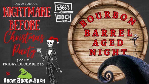 Nightmare Before Christmas Bourbon Barrel Aged Night