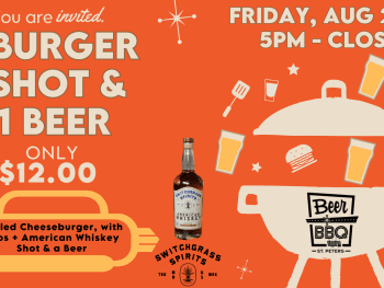 1 Burger 1 Shot & 1 Beer - Single Ticket Night 4