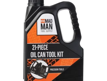 Oil Can Tool Kit | Vintage Oil Can 20-Piece Tool Set