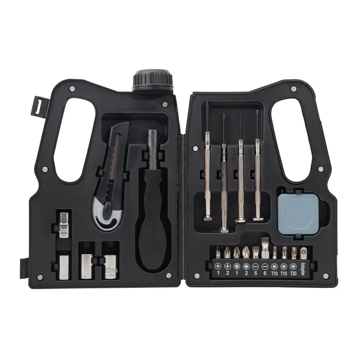 Oil Can Tool Kit | Vintage Oil Can 20-Piece Tool Set - Image 2