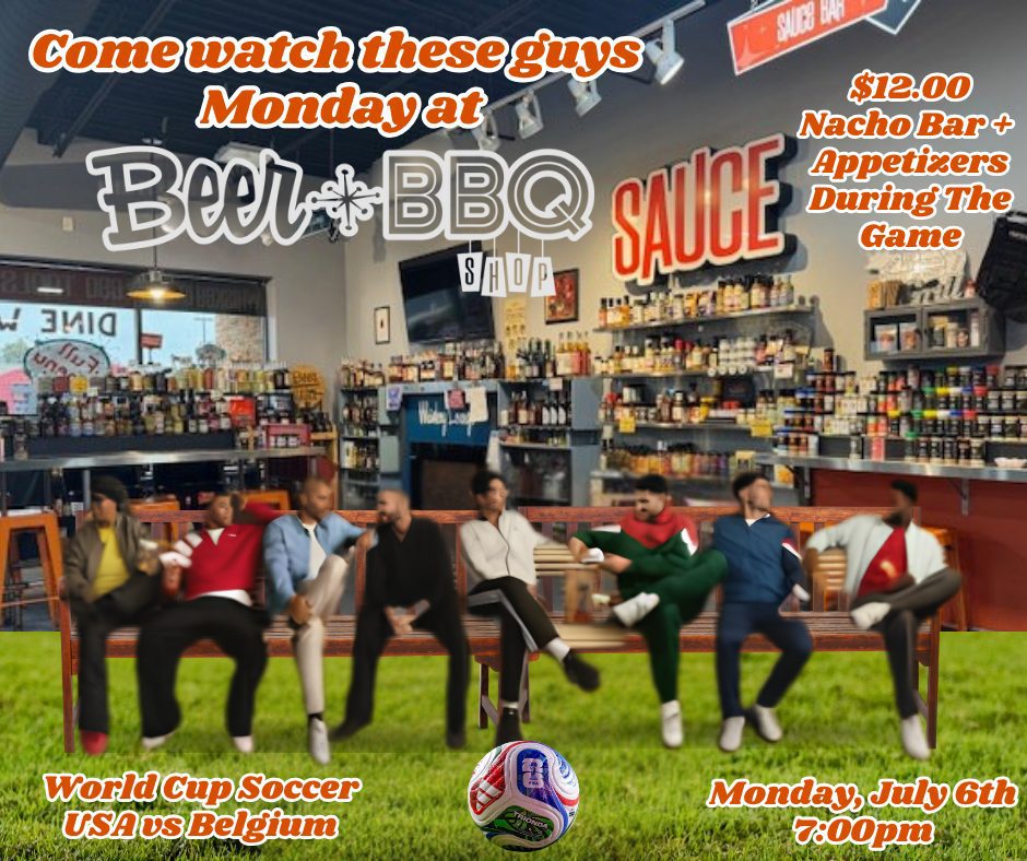 USA vs Belgium Soccer MEAL TICKET
